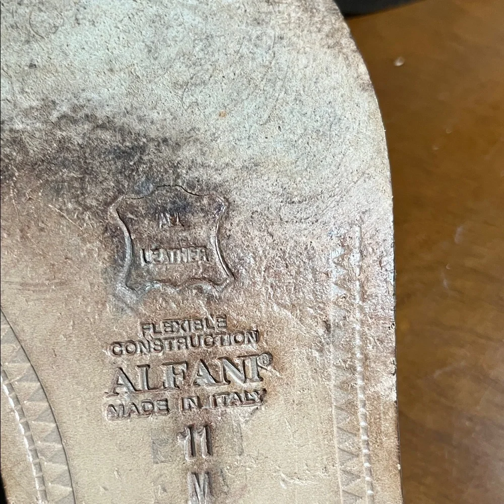 Alfani Chestnut Leather Men's Derbys